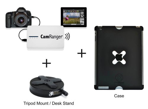 CamRanger Wireless Tethering Starter Kit includes X Lock iPad 2 Case Black & Connect Lite