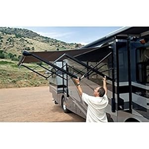 Image of Carefree VXJE50HW Black 12V Eclipse Arm Set/Hardware Awning