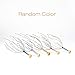 AMEISEYE Scalp Massager Tool 1-Pack (with Lens Cleaning Wipe for Gift) Handheld Head Massage Tingler, Scratcher & Stress Reliever Tool Set for Hair Stimulation & Deep Relaxation (Colors Random)