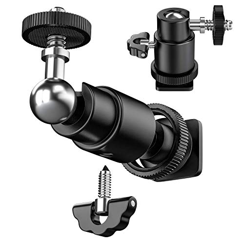 Muscccm Camera Screw, 21 Pcs 1/4 Inch and 3/8 Inch Converter Threaded Screws 1/4" Hot Shoe Adapter Mount Camera Ball Head Set for Camera/Tripod/ Monopod/Light Stand - Thumbnail 4