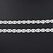SHINYTIME Rhinestone Chain Trim 1 Yard 3mm Crystal Rhinestone Applique for Dresses Crafts and Bridal Sash Wedding Christmas Decorations