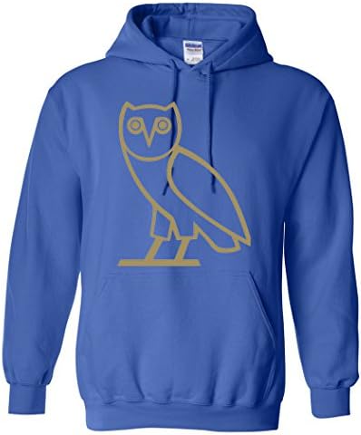 Jaken OVO Bird Men's and Women's Unisex Warm Hoodie Blue