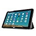 LG G Pad X 10.1 case, KuGi LG G Pad X 10.1-High quality ultra-thin Smart Cover Case for only fit for LG G Pad II / X 10.1 Tablet (Black)