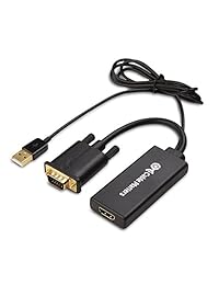 VGA a HDMI, Negro