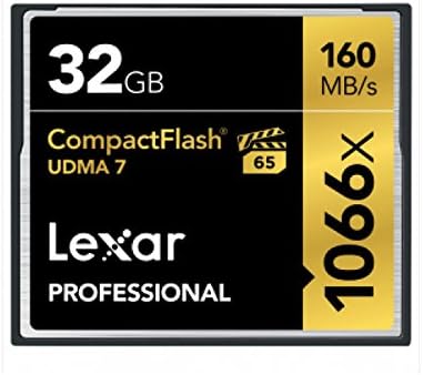 Lexar LCF32GCRBNA1066 | Professional 1066x CompactFlash Card 32GB