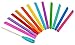 Housavvy Kids Straws , Pack of 12, Toddler Silicone Wide Straws Colorful with Cleaning Brush For Smoothie, Milkshake, Juice, Ice Shake, Bubble Tea, Ice Tea, Thick Shake, Boba Tea, Cold Brew