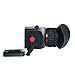 Movo Photo VF40 Universal 3X LCD Video Viewfinder with Flip-Up Eyepiece for Canon EOS, Nikon, Sony Alpha, Olympus & Pentax DSLR Cameras - Fits 3