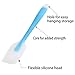 Spatula,Xpatee 4-pieces Heat-Resistant Baking Spatulas Non-stick Flexible Rubber Spatulas (Blue)