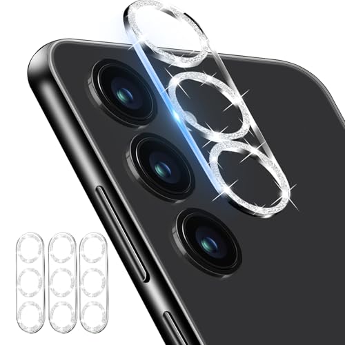 Dengduoduo 3 Pack Camera Lens Protector for Samsung Galaxy S24 Plus, Tempered Glass Camera Protector Back Lens Cover, Ultra HD, 9H Hardness, Anti-Scratch, Easy to Install [No Affect on Night Shots]