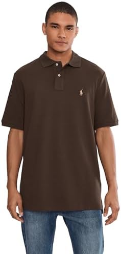 POLO RALPH LAUREN Men's Classic-Fit Mesh Polo Shirt-LO-M Light