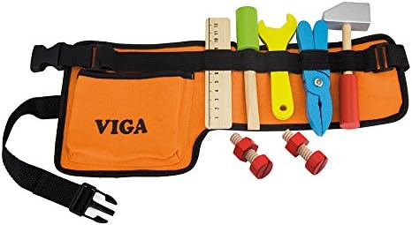 Viga Original Educational ToyTool Belt Safety &amp; Eco Friendly for Ages 36 Month and Up