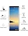 iAnder Galaxy Note 8 Tempered Glass Screen Protector [Case Friendly] [3D Curved Edge]-0.3mm Ultra Clear [Scratch Proof] [High Definition]