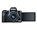 Canon EOS M50 Mirrorless Camera Kit w/EF-M15-45mm and 4K Video (Black) (Renewed)