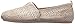 Skechers BOBS Women's Bobs Plush-Daisy Crochet Ballet Flat, Natural, 10 M US