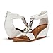 DREAM PAIRS MULAN Womens Gladiator Adjustable Buckles Straps Low Wedge Back Zipper Summer Sandals