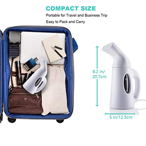 Moolida Steamer for Clothes Portable Handheld Steamer 850 Watt Powerful Clothes Steamer Wrinkle Remover …