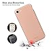 iPhone 7 Case, Coocolor [Perfect Fit] 360 Degree All-around Ultra Thin Full Body Coverage Protection Dual Layer Hard Slim Case + Tempered Glass Screen Protector For iPhone 7-Rose Gold