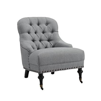 Amazon Com Unique Victorian Inspired Tufted Accent Chair