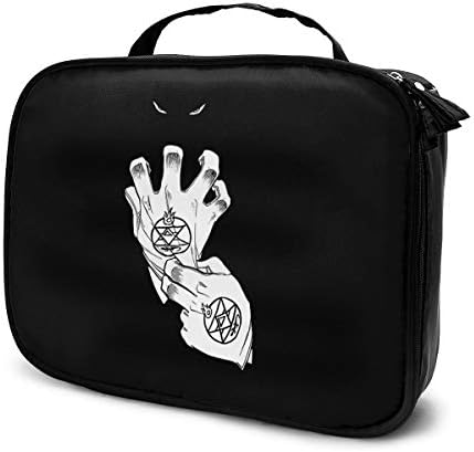 Cosmetic Bag Roy Mustang Fullmetal Alchemist Portable Travel Makeup Bags Train Cases Storage Organizer For Women