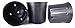 Seed Kingdom 26 NEW Plastic Nursery 3 Gallon Trade POT ~ Actual Volume: 2.296 Gallons