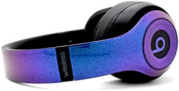 Beats by Dre Studio 2.0 Wireless - Custom Painted Dr. Dre Bluetooth Headset - Design (Chameleon) (Hyper Chameleon Blue/Purple)