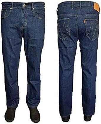 dark blue work jeans
