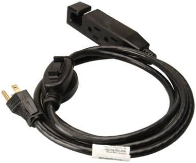 Ho Wah Kintron #04005ME ME 6' 16/3 Black Extention Cord