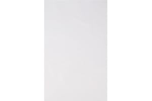 Risch Gloss Finish Vinyl Menu Overlays – Paper Sheet Protectors for Carded and Strip Interior Menu Covers, Wipeable, Reusable, 10-Gauge Vinyl, 8.5” X 14”, Pack of 50