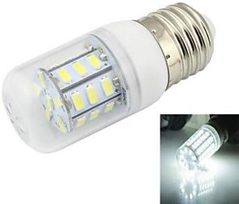 1pcs E26/E27 7W SMD 5730 648 LM 6000-6500 K Cool White Corn Bulbs DC 24 V , Cold White