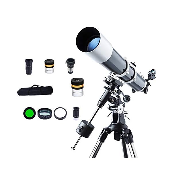 WJJ Fernrohr Kinder Fernrohr Mit Stativ Astronomisches Teleskop, Hochauflösende Hohe Vergrößerung, Dual-Nutzung Für…