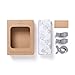 Super Sale!!! 100% Organic Cotton Baby Car Seat Canopy Cover/Stroller Covers Gift Set for Infant or Babies - 3 Adjustment Clips Included (Elephant)