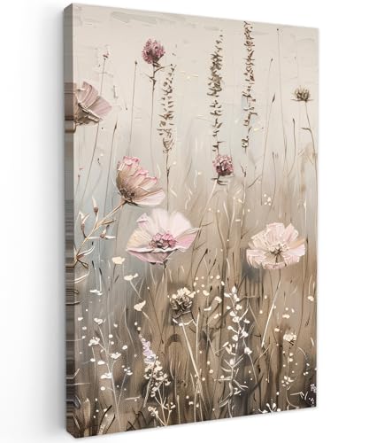 MuchoWow© Leinwand Deko Schlafzimmer Aesthetic Leinwandbilder Wohnzimmer