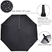 G4Free 68 inch Oversize Windproof Automatic Open Golf umbrella Double Canopy Vented Waterproof Large UV Sun Protection Stick Umbrellas (Black)