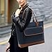 ZMSnow Laptop Bag for Women,15.6 Inch Laptop Book Bag for Grad Student, Nylon Lightweight Multi-Pockets Business Work Briefcase for Computer