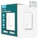 TREATLIFE 3 Way Smart Switch, 2.4GHz WiFi Light Switch Works with Alexa and Google Home, Neutral Wire Required, Remote Control, Schedule Timer, 1 Pack, White