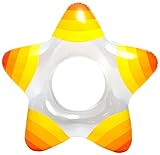 Intex Inflatable Star Shape Swim Rings, 1 Pack (Colors May Vary), for Ages 3-6