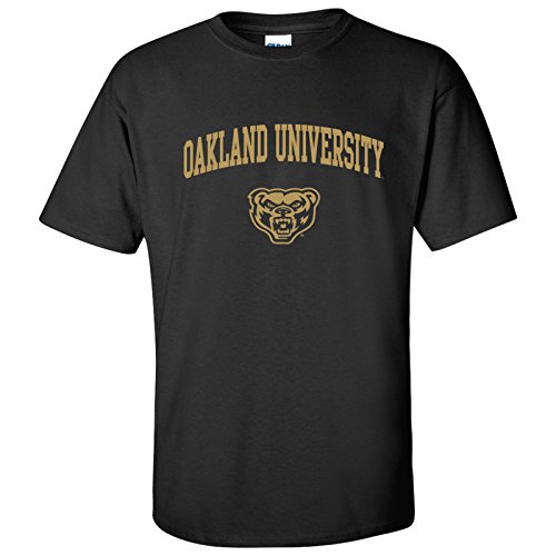 NCAA Arch Logo Color T-Shirt - Toledo Gold, Unisex Soft Cotton Tee, Printed In USA, Sizes Small To 3XL