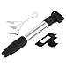 Mini Bike Pump | Lanlan Tire Pump Quickly Easily Fix Bicycle Tires with Glueless Puncture Repair Kit 2xScrews 1xBall Needle 2xBalloon Attachment High Pressure Portable Bicycle Tire Inflator