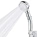 Musurjoy Shower,High Pressure Handheld Shower Head with ON/Off Pause Switch 3-Settings Water Saving Showerhead, Chrome Finish Bathroom Shower Accessorie (sliver)