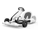 Ninebot GoKart Kit Fitting for Segway miniPRO Transporter (Self Balancing Scooter Excluded), Big Racing Ride on Car Toy for Kids and Adults White