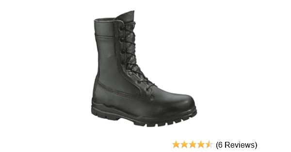 black bates boots