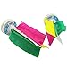 Pomeat 6 Pcs Colorful Feather Chinese Jianzi Foot Sports Toy Game Kicking Kick Shuttlecock
