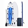 11’X39 X7.8 Rescue SUP Aufblasbares Stand Up Paddle Board, Hochwertiges Big Board Zum Angeln, Yoga, Kajakfahren Und…