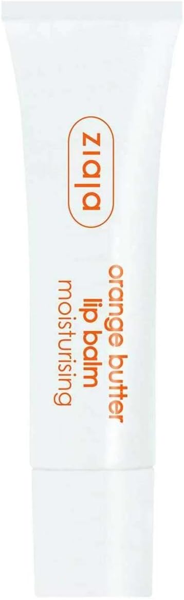 Ziaja Orange Butter Lip Balm 10ml Moisturises Dry Chapped Lips Vegan