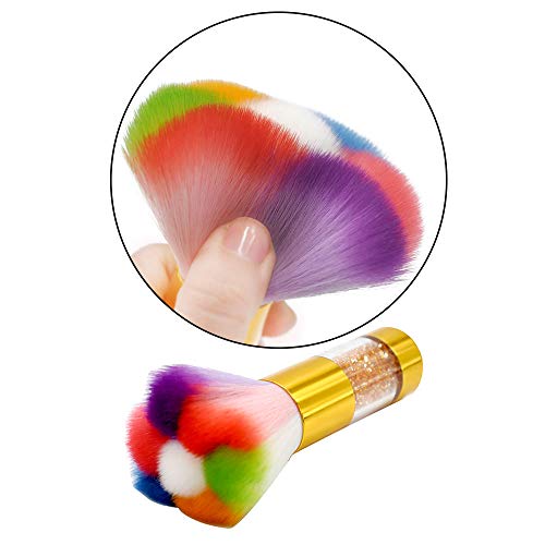Lady Up Nail Files Shiner Polisher and Nail Art Brush Set, Pedicure Manicure Kit Accessories Tool For Home and Professional Use (Gold)