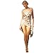 Ibici Summertime 8 - Silky Ultra Sheer to Waist Pantyhose/Tights with Invisible Toe. Very light and easy to wear. Made in Italy (Biscuit, Large)