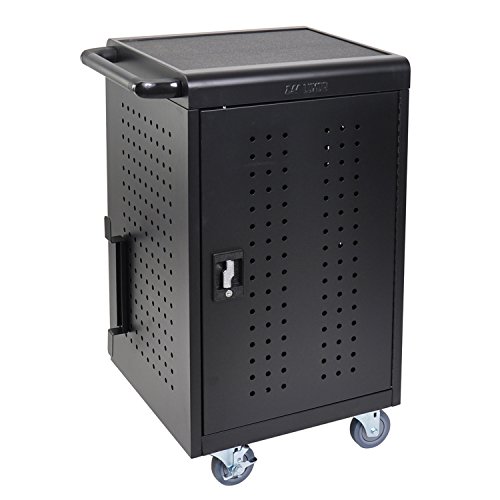 Offex Office Mobile 30 Tablet Charging Cart - Black