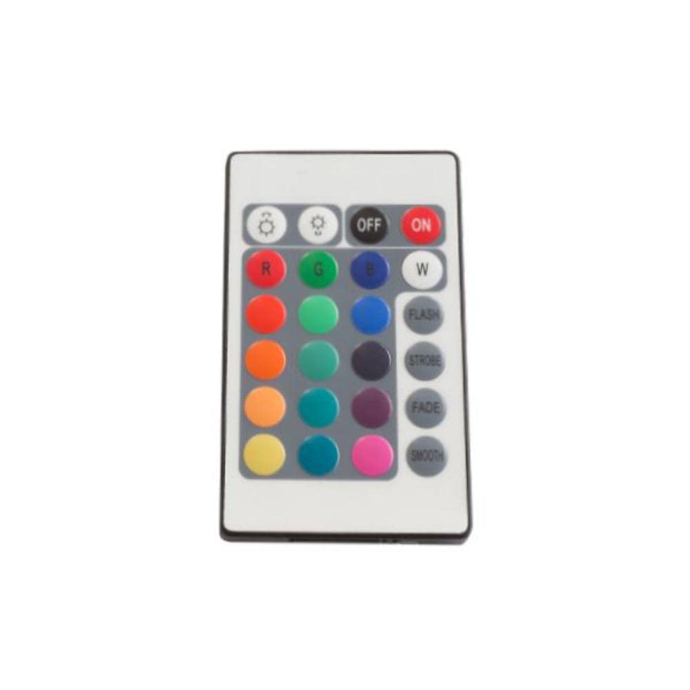 Silver Electronics RGB Controller with Remote Control for LED Strip, White