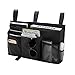 Bseash Bunk Bed Organizer, Bedside Caddy Hanging Bed Organizer Storage Bag 8 Pockets, for College Dorm Rooms Bed, Hospital Bed, Baby Bed Rails, 600D Oxford Cloth
