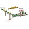 Hot Wheels GFY47 Mario Kart Piranha Plant Slide Playset with 1:64 Die-Cast Yoshi and B-Dasher Vehicle